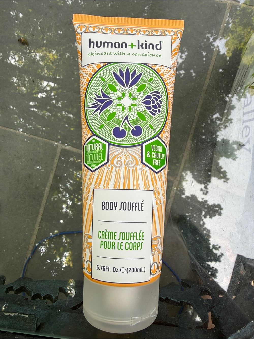 Humankind Orange & Green Body Soufflé - Vegan Hydrating Cream